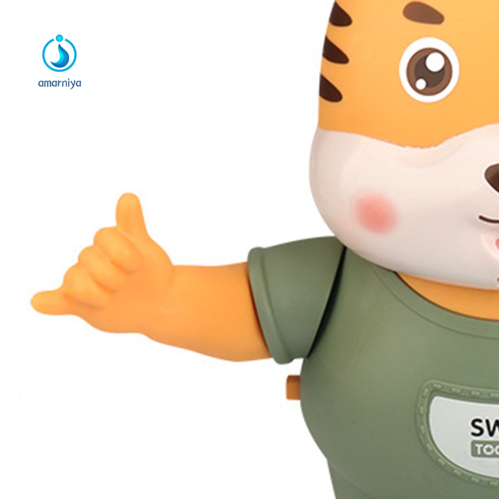 Amar Đồ Chơi Hổ Điện Tử Nhảy Múa Có Nhạc Và Đèn Chiếu Sáng Tiện Lợi Dành Cho Trẻ Em