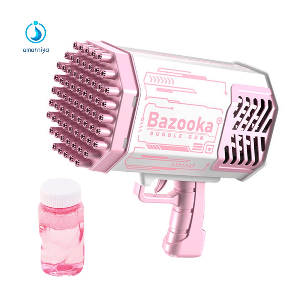 Máy Thổi Bong Bóng Tự Động 69 Lỗ Cho Bé