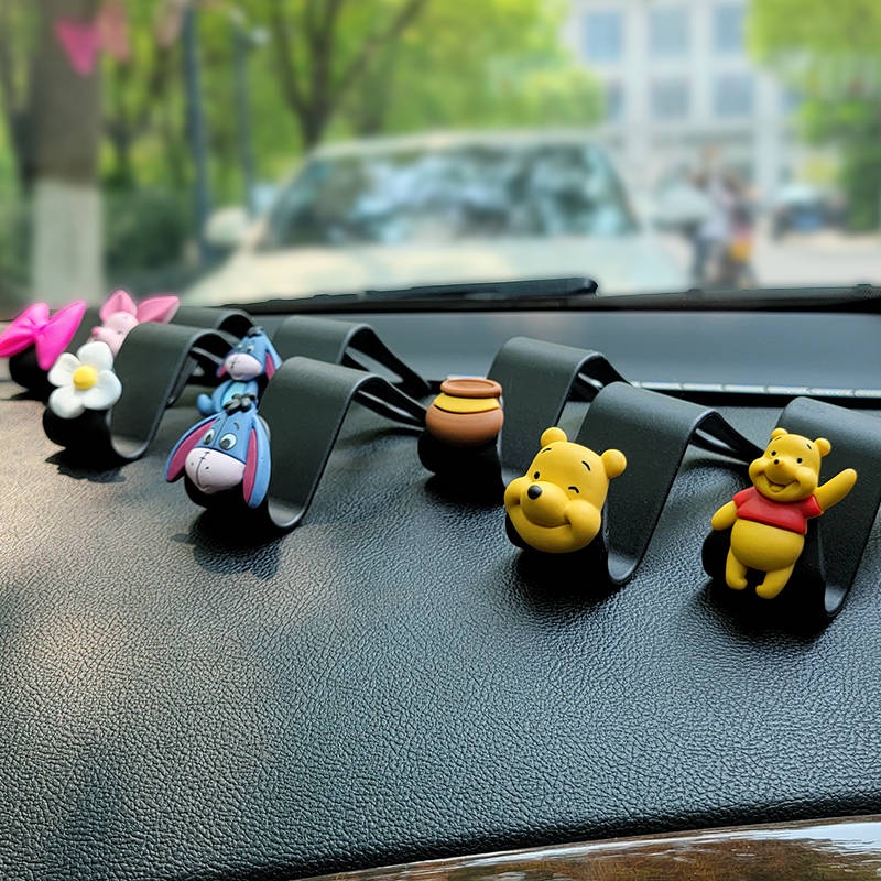 Car Seat Back Invisible Hook Cute Cartoon Car Hidden Rear Load-Bearing Hook Car Interior Decoration nGmk