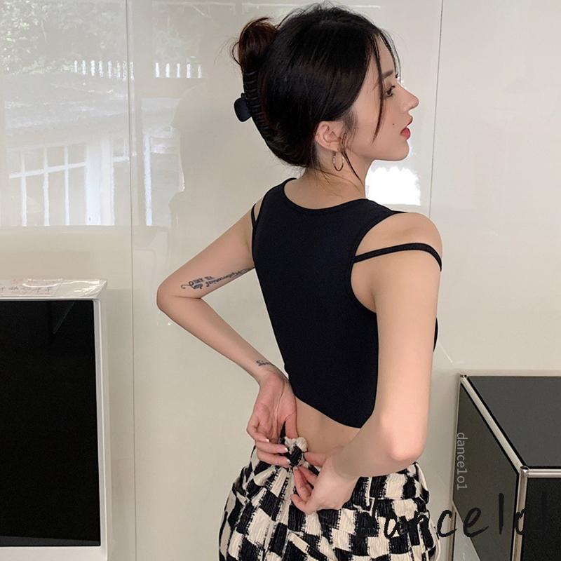 Áo Thun Ba Lỗ Nữ In Chữ dance1o1