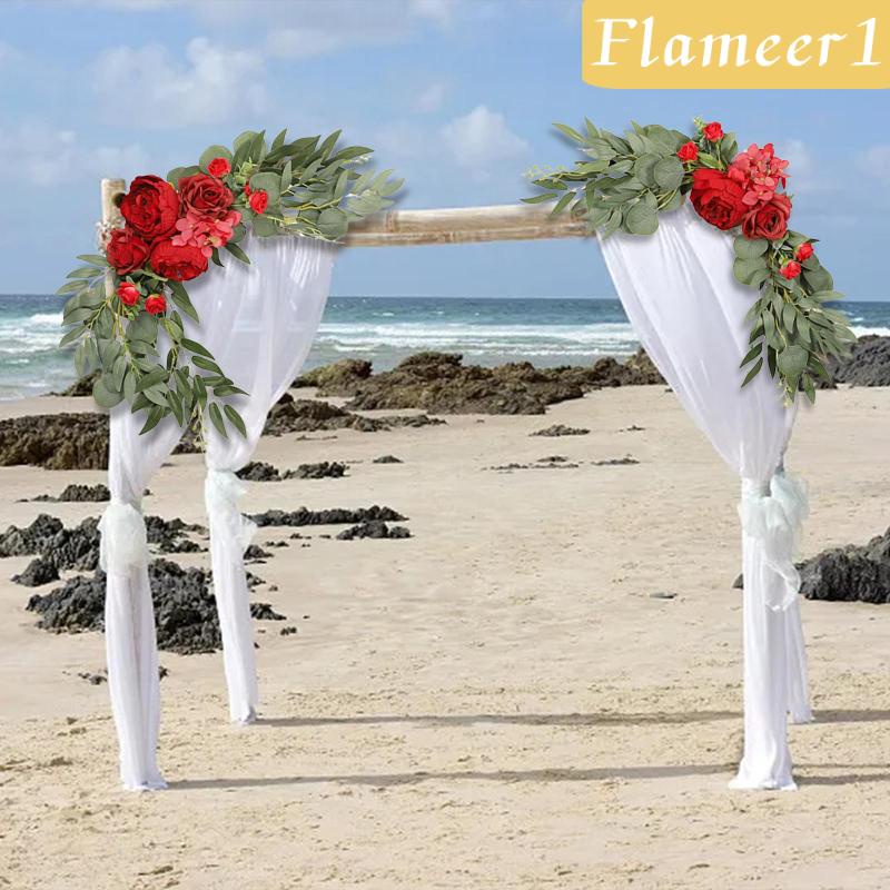 1 [Flameameer1] 2 Vòng Hoa Trang Trí Đám Cưới