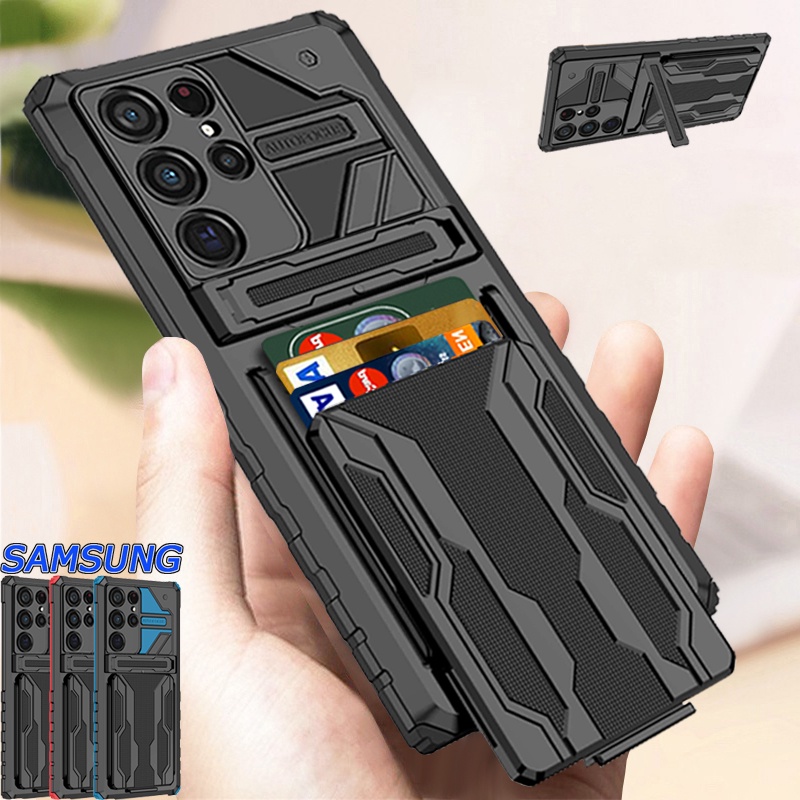 Vỏ điện thoại Samsung S23 Ultra S23 Plus S22 Ultra S22 Plus S21 Plus Note 20 Ultra A12 A13 A51 A52 A23 Ốp Điện Thoại Chống Sốc Có Nhẫn Đỡ Cho