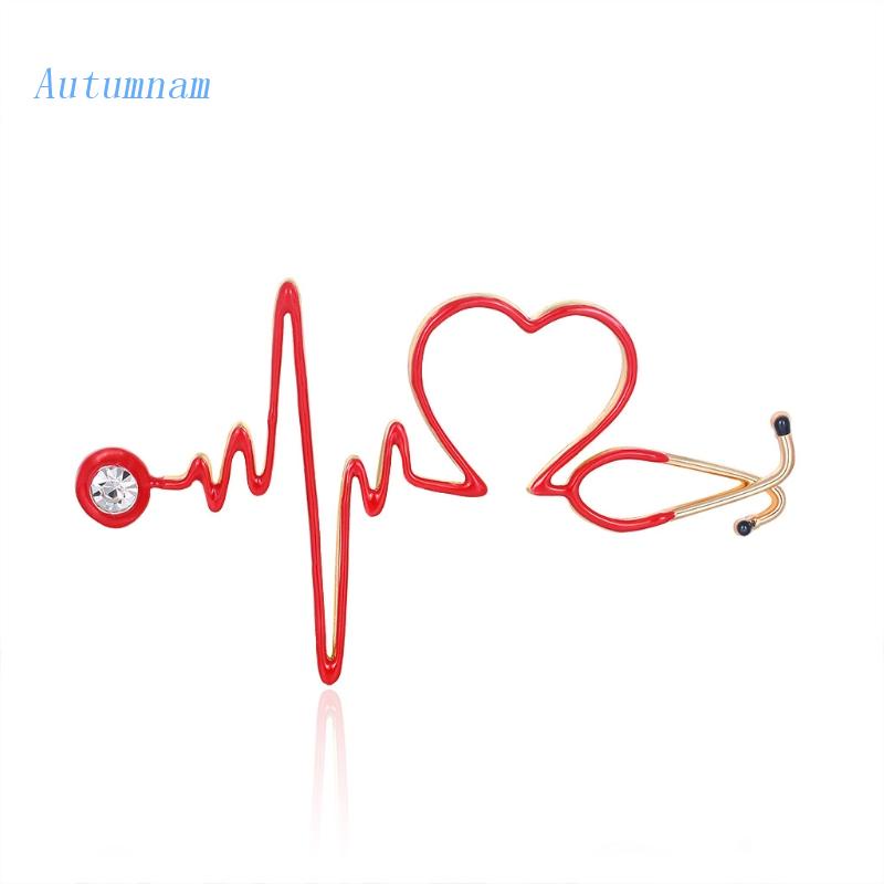 Ghim Cài Áo Hình Trái Tim In Chữ Cá Tính