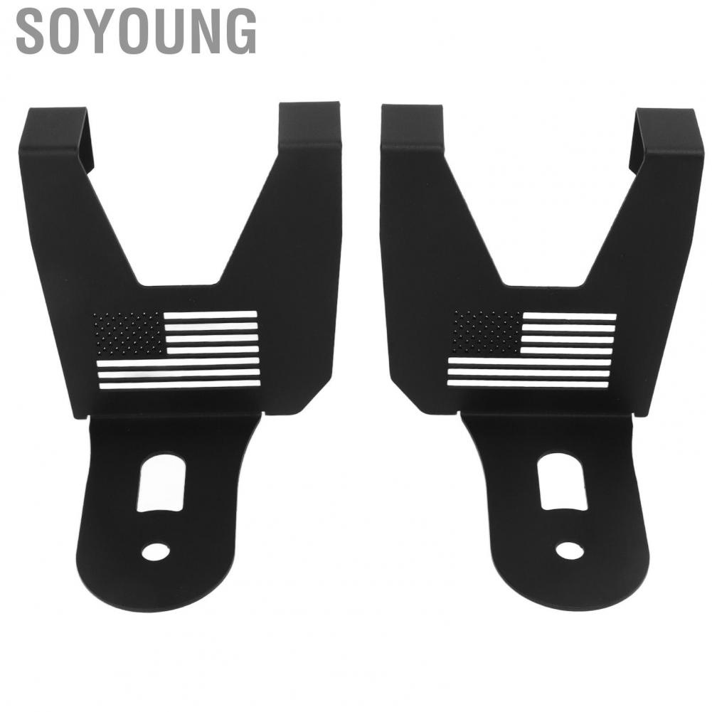 Soyoung Turbo Cooler Holders  Strong UTV Cooler Mounting Brackets Steel Stable Deformation Resistant  for UTV