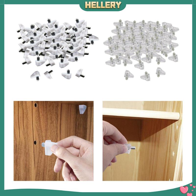 Set 100 Chốt Cố Định Kệ Tủ Chén / Nội Thất Nhà Bếp