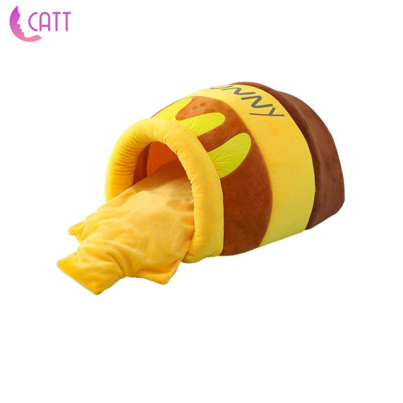 [Dadada1] Giường Ngủ Chống Trượt Có Thể Tháo Rời Đáy Mật Ong Dành Cho Thú Cưng