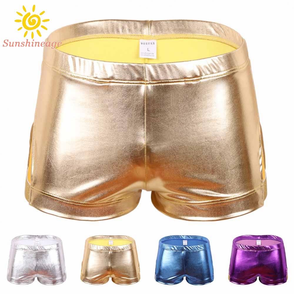 Quần Lót Boxer Vải Polyester Mềm Màu Trơn Cho Nam