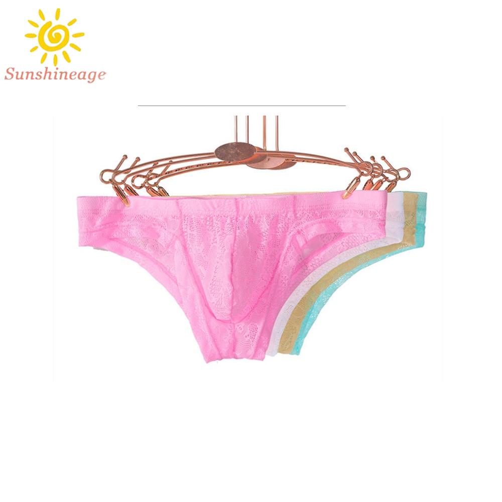 1 Quần Lót Ren Co Dãn Thoáng Khí Màu Trắng Đen