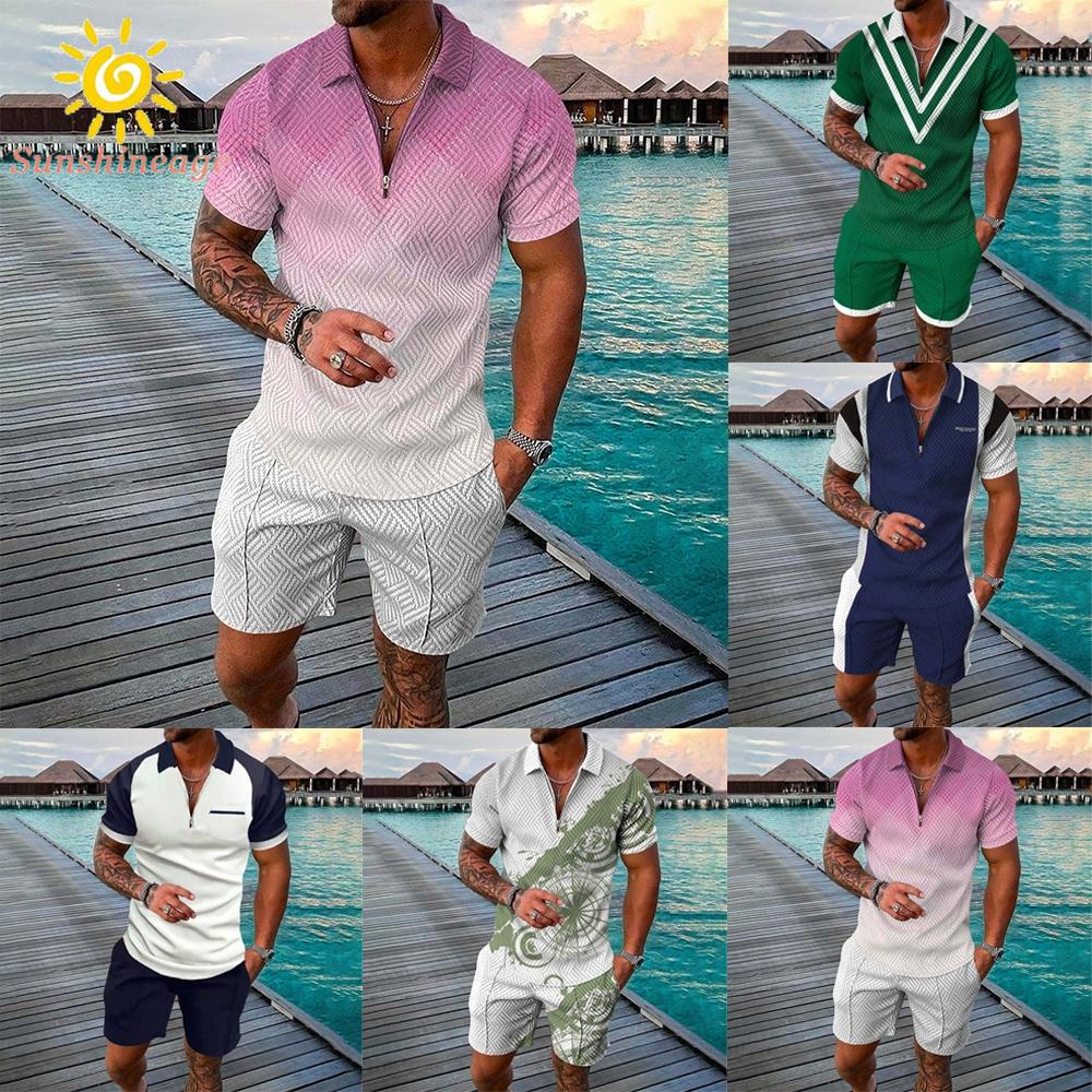 Áo Thun Tay Ngắn Cổ Tròn Dáng Rộng Chất Polyester In Họa Tiết Thời Trang Mùa Hè