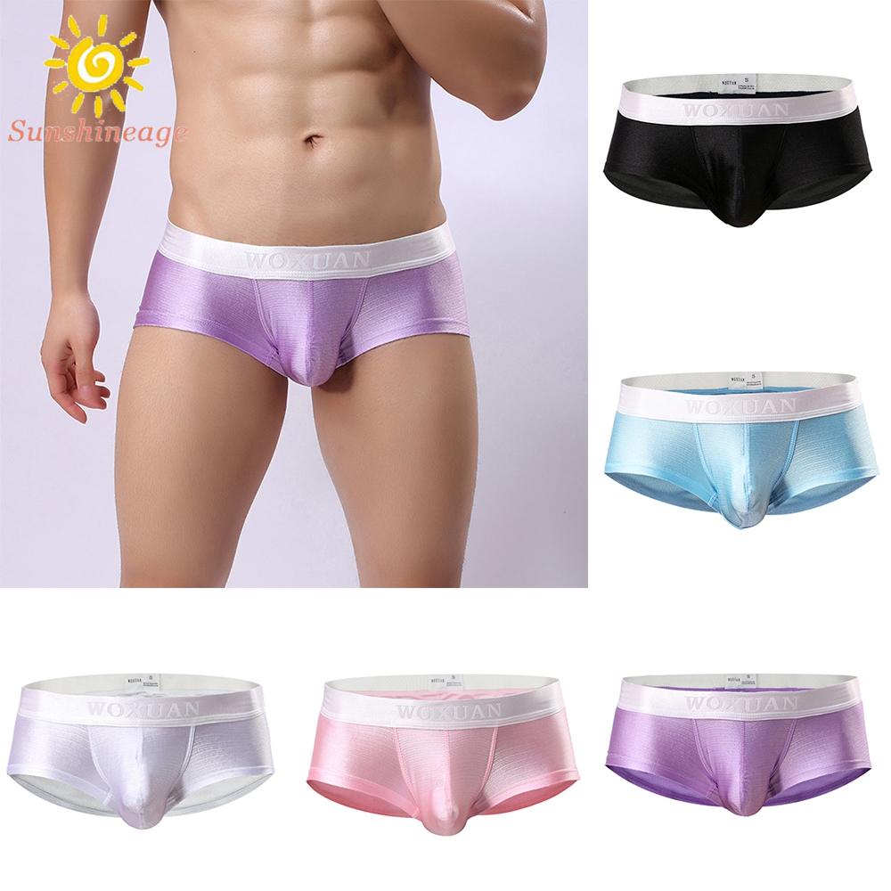 Quần Bơi Boxer Xuyên Thấu Nhanh Khô Trong Suốt Cỡ Lớn