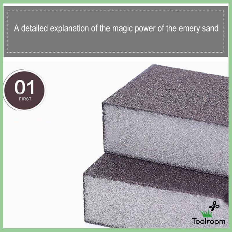 Set 5 Miếng Bọt Biển Rửa Chén Màu Đen Tiện Dụng Cho Nhà Bếp