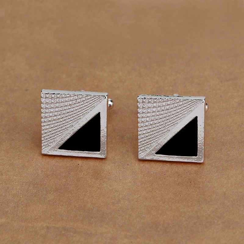 Khuy Măng Sét Kim Loại Thời Trang Cho Áo Sơ Mi Nam