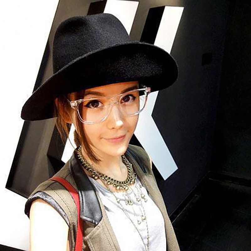 (KIQI-FASHION) COD Kính Gọng Vuông Chống Ánh Sáng Xanh Phong Cách Cổ Điển Thời Trang Cho Nam Và Nữ