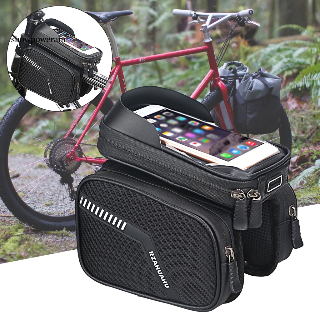 Túi Đựng Điện Thoại Trọng Lượng Nhẹ Gắn Khung Xe Đạp Tiện Dụng