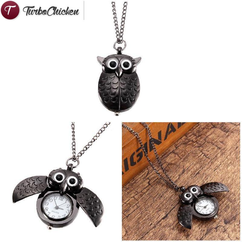 Đồng Hồ Quả Quýt Hình Con Cú Dễ Thương Phong Cách Vintage