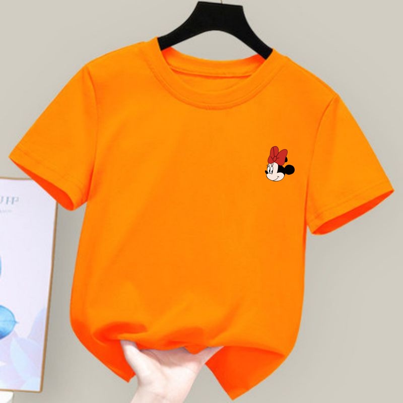 Áo Thun In Hình Hoạt Hình Thoáng Khí Dành Cho Bé Trai