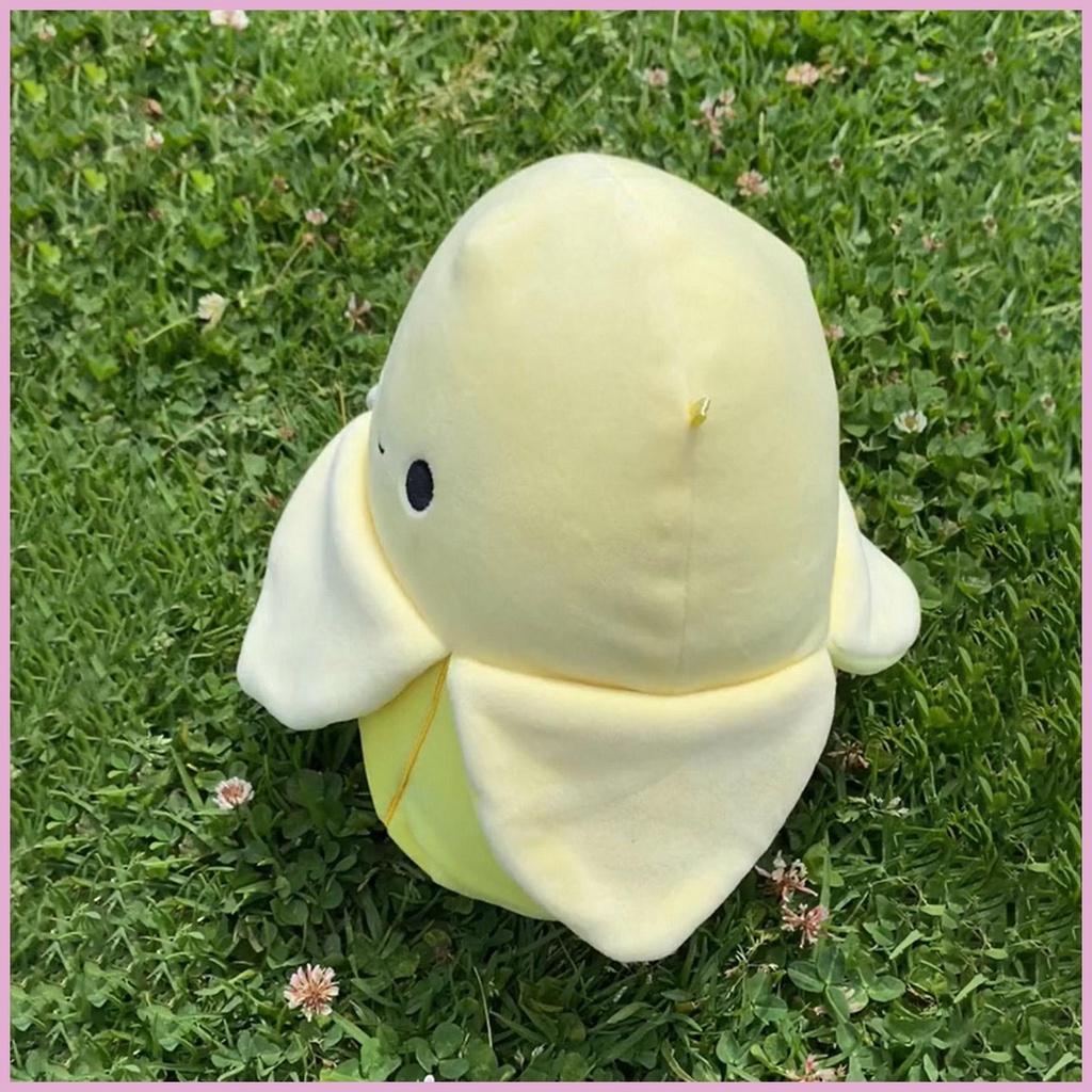 Búp Bê Nhồi Bông Hình Quả Chuối Vàng 20cm Mềm Mại Sáng Tạo Vui Nhộn Làm Quà Tặng Sinh Nhật Cho Bé