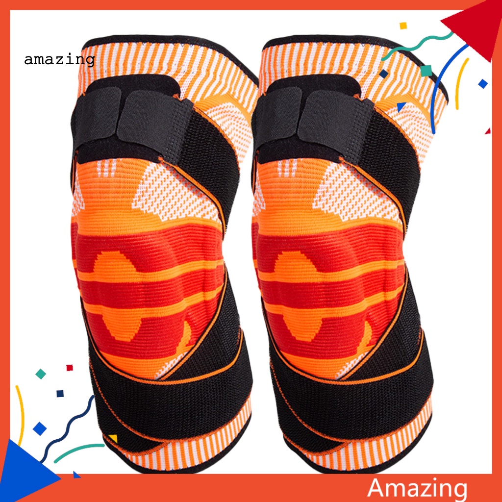 Set 2 Đai Quấn Bảo Vệ Đầu Gối Mềm Mại Chống Ổn Định Khi Hoạt Động Ngoài Trời