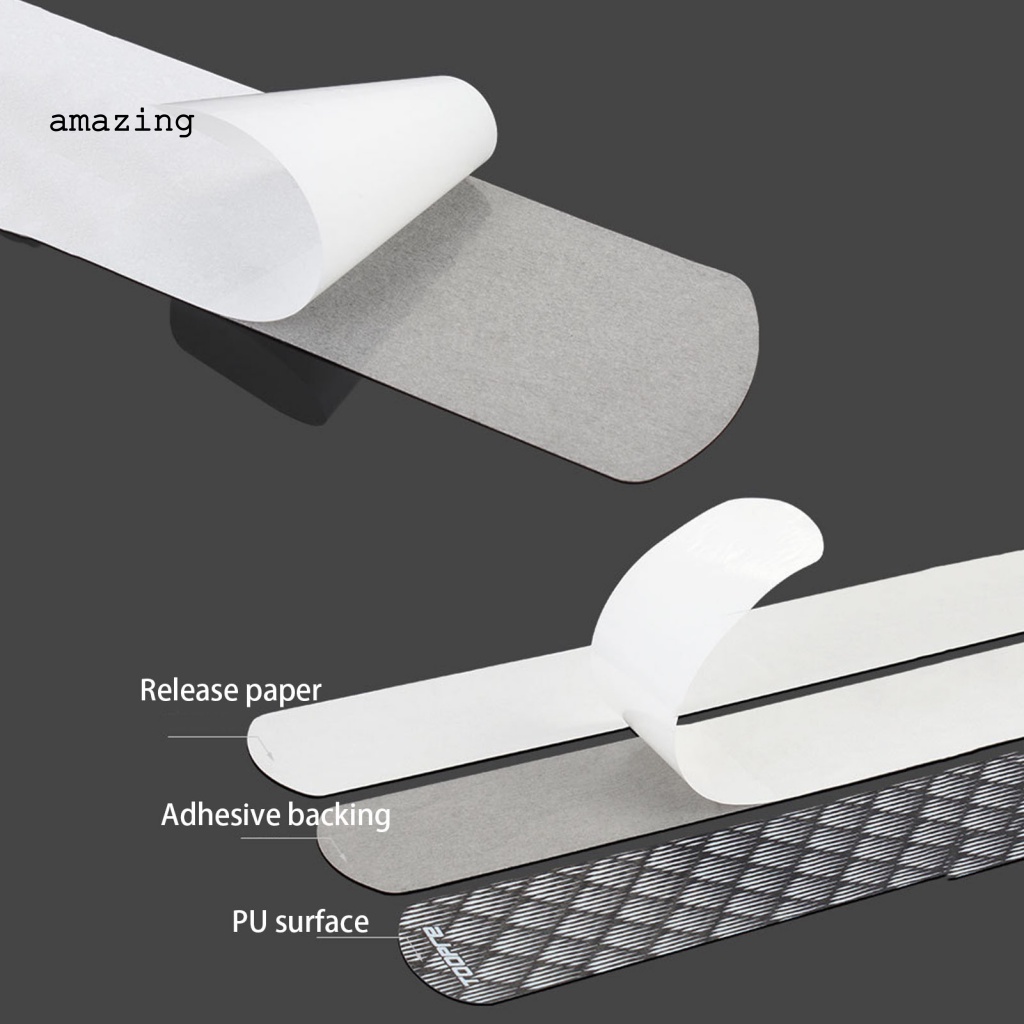 1 Bộ Miếng Dán Dây Xích Xe Đạp Bằng Da Giả Chống Trầy Xước Dễ Lắp Đặt