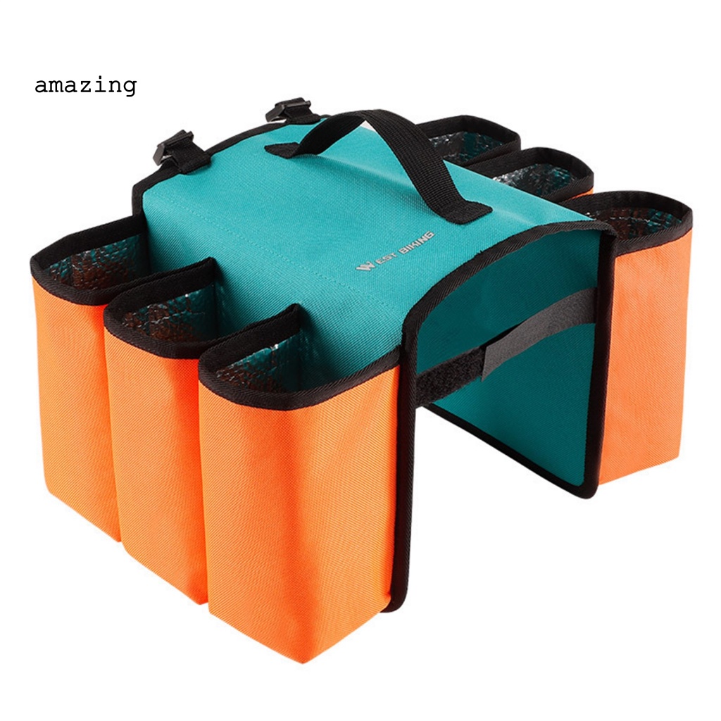 Yên Sau Xe Đạp 6 Ngăn Siêu Nhẹ Đa Năng Tiện Dụng