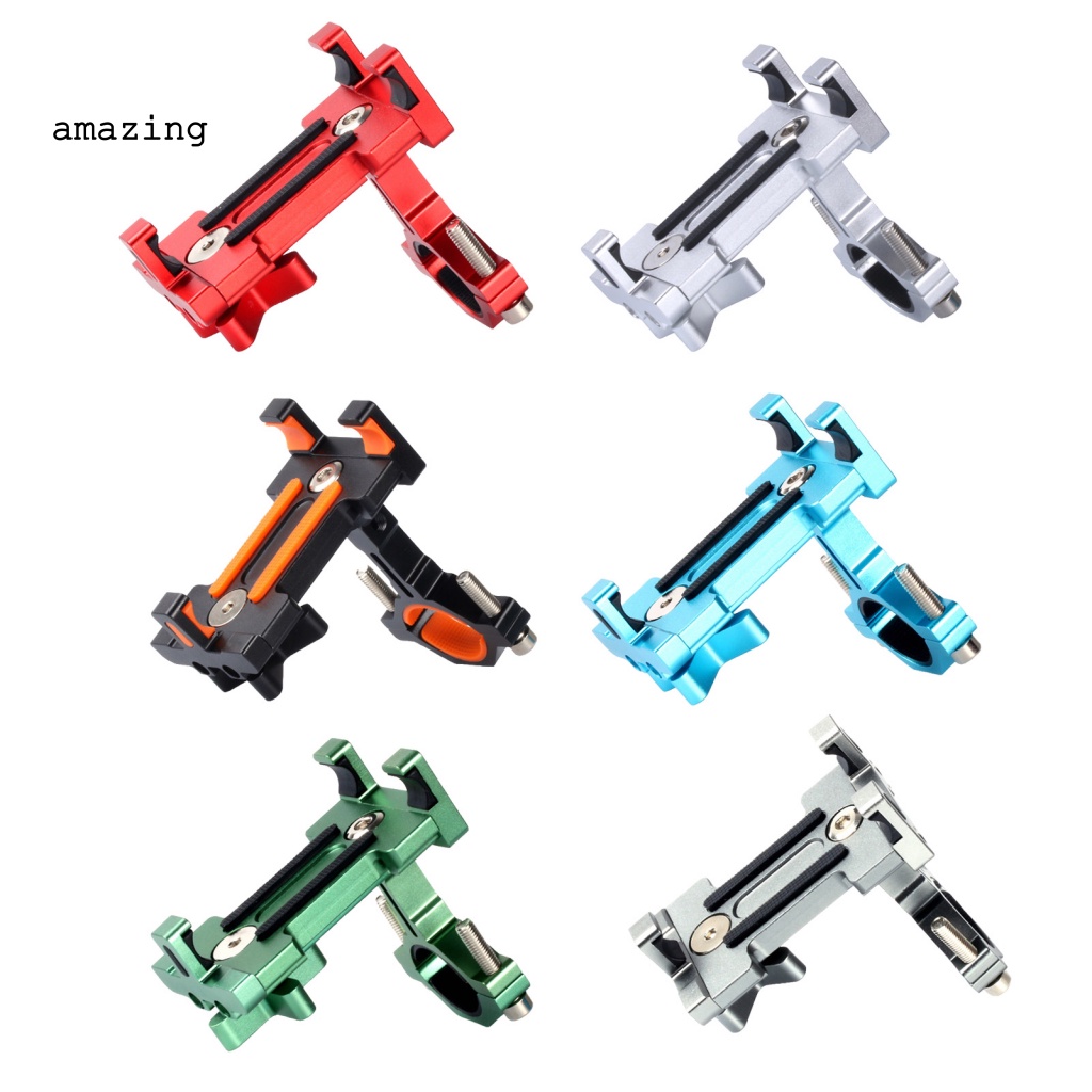 Giá Đỡ Điện Thoại Bằng Hợp Kim Nhôm Gắn Xe Đạp Leo Núi Tiện Dụng