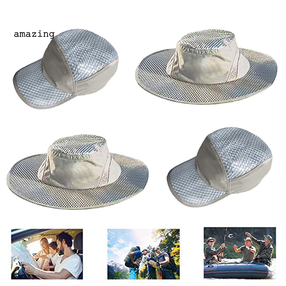 Set 1 / 2 Mũ Lưỡi Trai Phối Lưới Thoáng Khí Chống Tia UV Thời Trang Mùa Hè