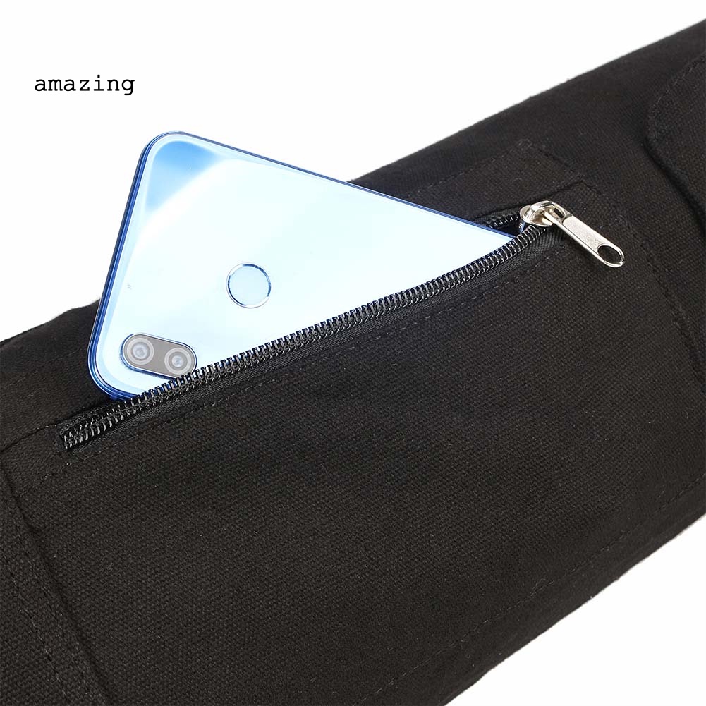 Túi Đựng Thảm Tập Yoga / Gym Có Khóa Kéo Nhỏ Gọn Tiện Lợi