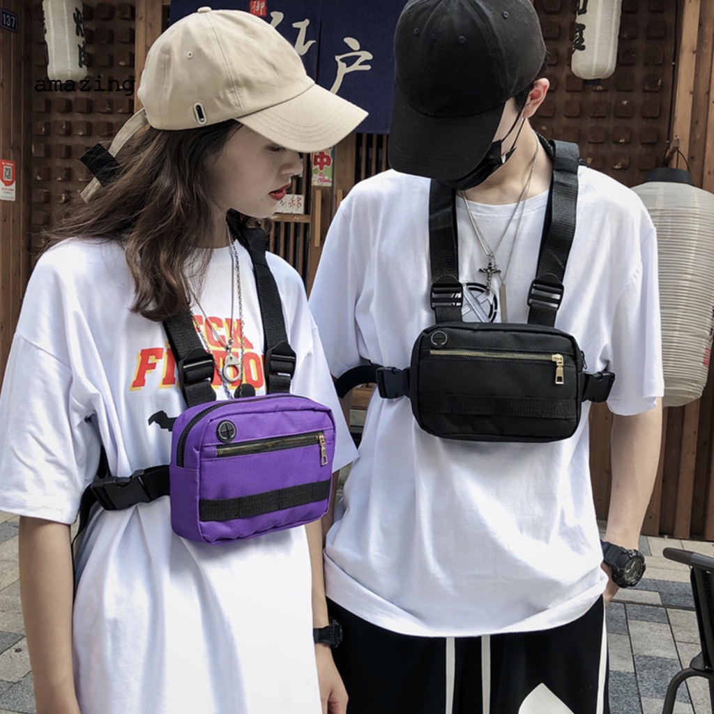 Túi Đeo Chéo Ngực Cỡ Nhỏ Phong Cách Dã Ngoại Thời Trang Cho Nam