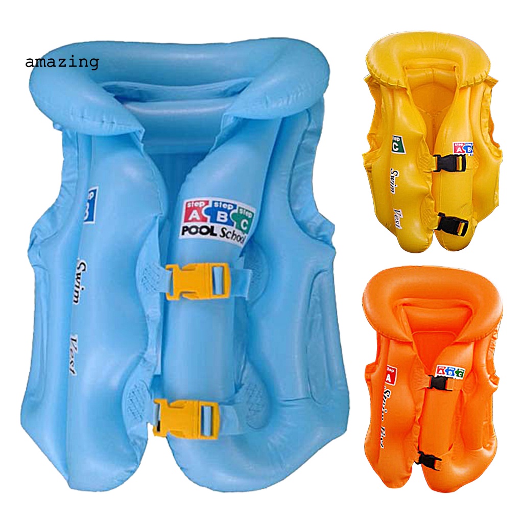 Áo Bơi Không Tay Trọng Lượng Nhẹ Có Khóa Cài Dành Cho Trẻ Em