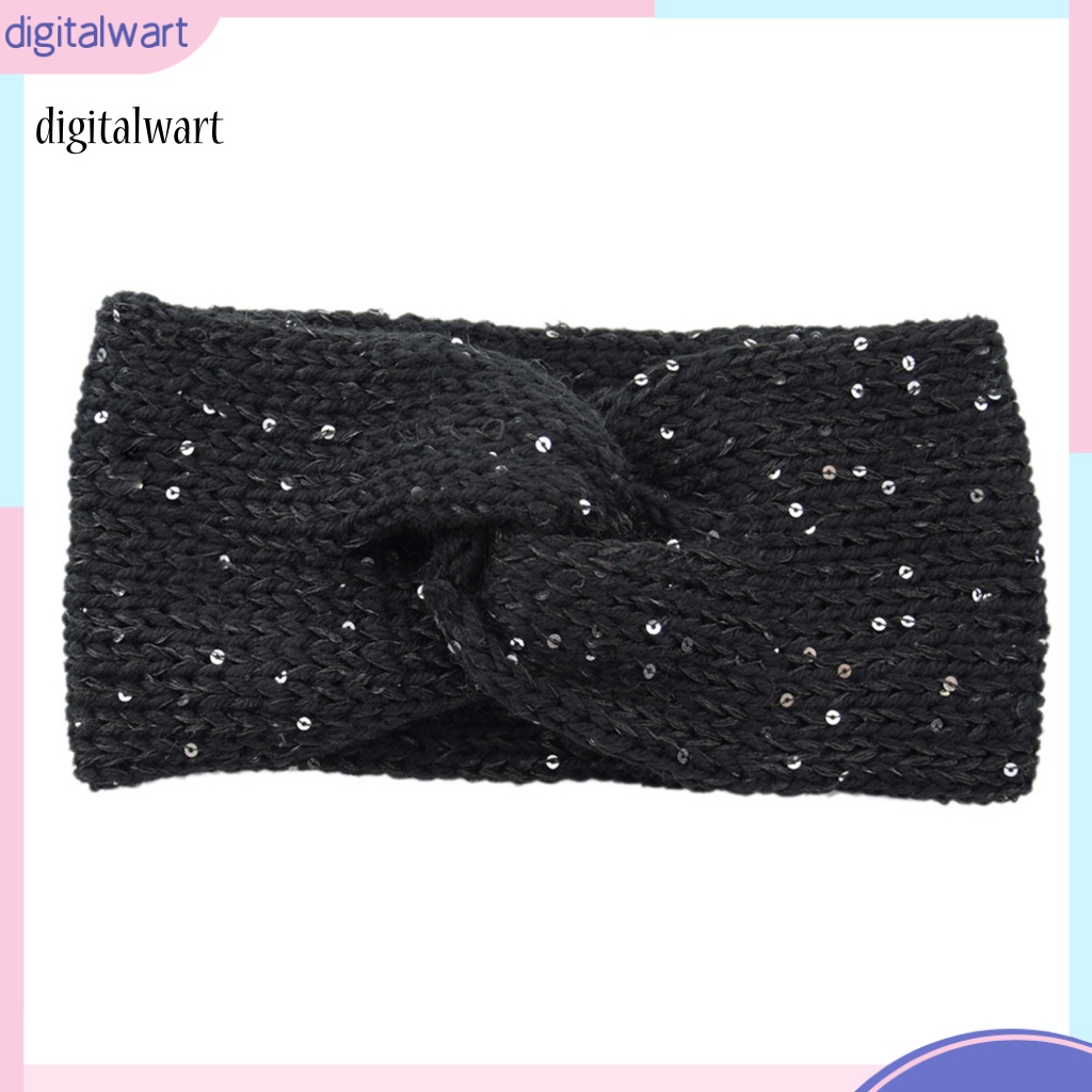 Kỹ Thuật Số| Băng Đô Dệt Kim Hai Lớp Ấm Áp Dùng Trang Trí Hàng Ngày