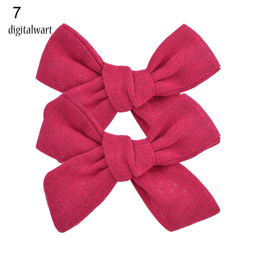 Kỹ Thuật Số| 1 Cặp Kẹp Tóc Hình Nơ Bằng Kim Loại Tinh Tế