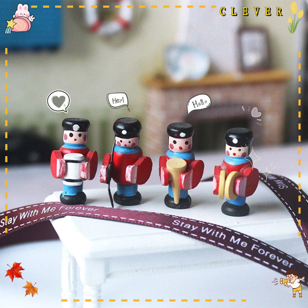 Mô Hình Trống Mini Bằng Gỗ Dùng Làm Đạo Cụ Chụp Ảnh