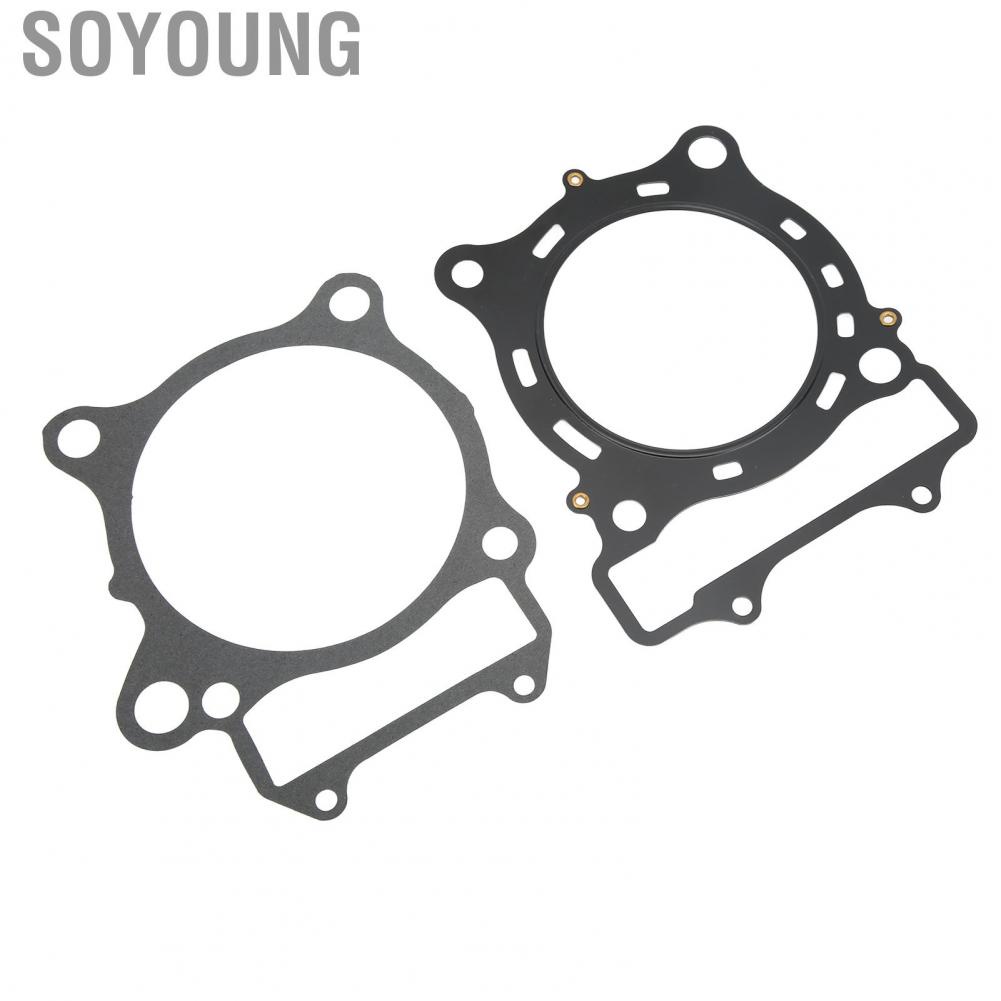 Soyoung Top End Head Gasket Kit  Wear Resistant 1032020119 Engine Gasket Seal Kit Metal Impact Resistant  for Motorcycle ATV
