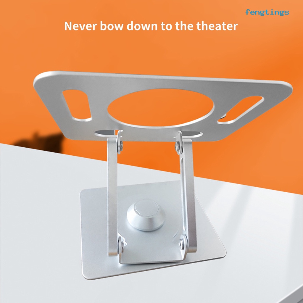 Giá Đỡ Điện Thoại / Máy Tính Bảng Bằng Hợp Kim Nhôm Chống Trượt Có Thể Điều Chỉnh Xoay 360 Độ