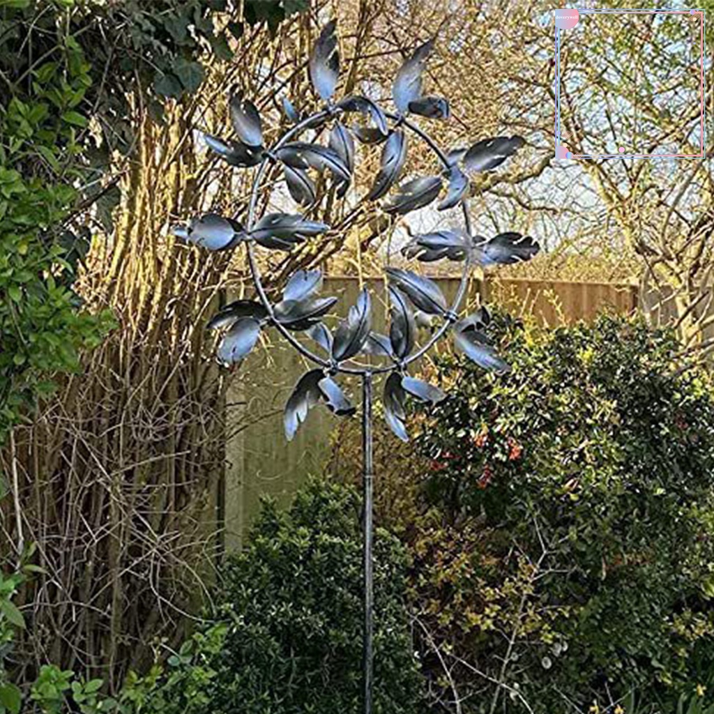 [DZS] Con Quay Đồ Chơi Spinner HìNh ChiếC Lá VớI CốI Xay Gió BằNg Kim LoạI