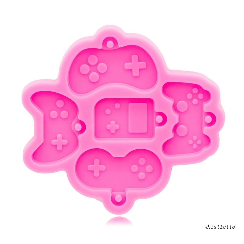 Khuôn Làm Móc Khóa Hình Tay Cầm Chơi Game Bằng Nhựa Epoxy Sáng Bóng DIY