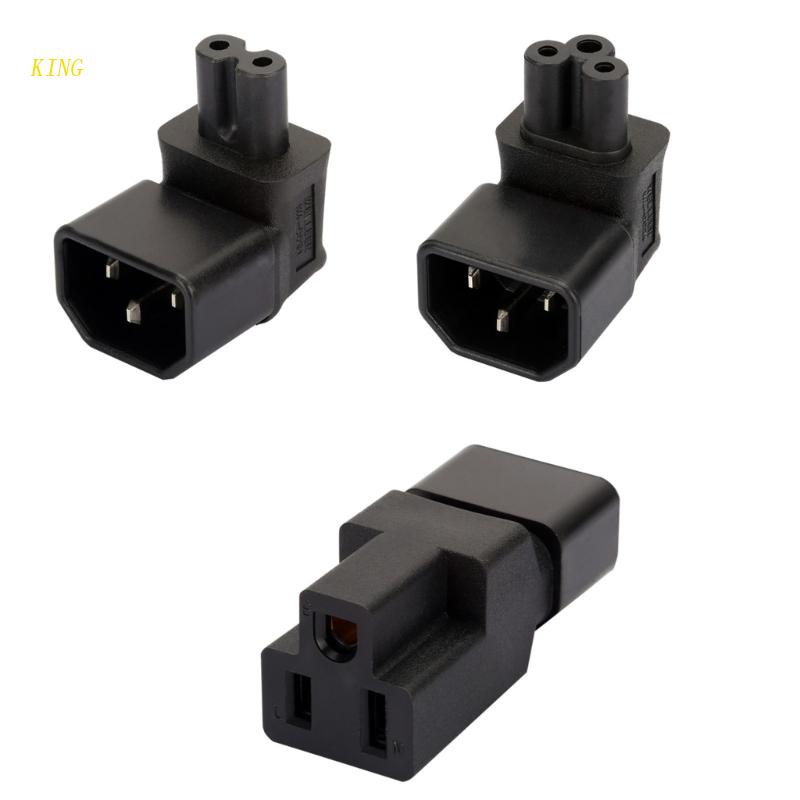 Đầu Nối Nguồn Điện IEC 320 C14 Male Sang C5 / C7 / 5-15R Female