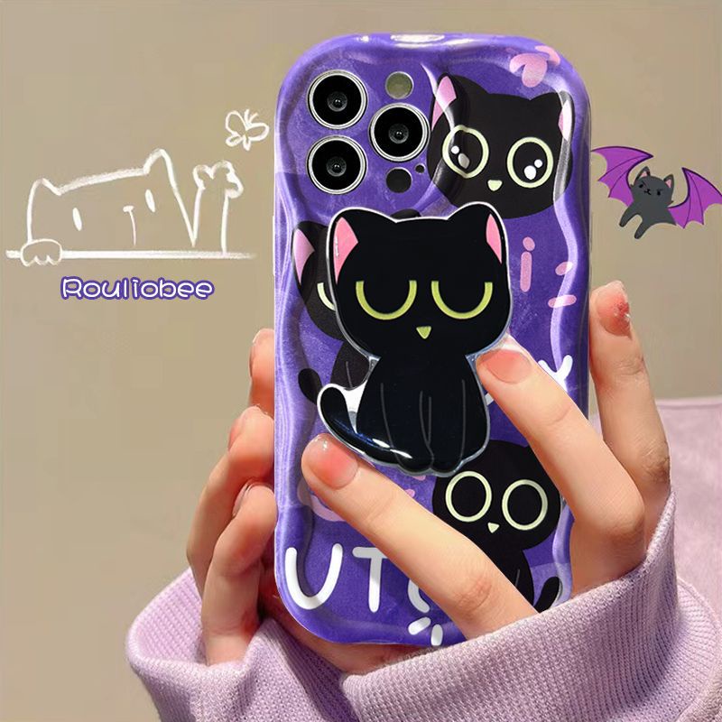 Ốp Điện Thoại In Hình Mèo Hoạt Hình Cho iphone14promax / 13 / 12 / 11 / XR / XS / X / XSMAX / 7 / 8PLUS