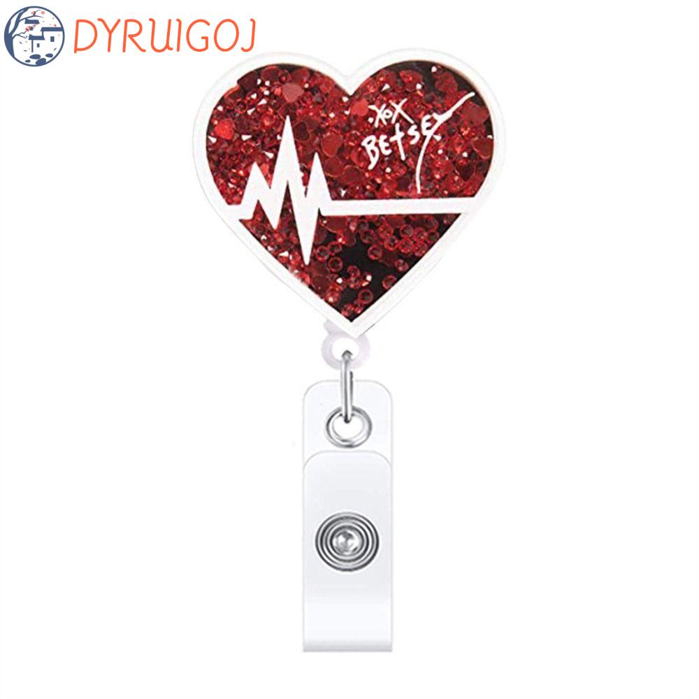 Giá Đỡ Thẻ Tên Xoay 360 Độ Hình Mặt Cười Có Kim Tuyến Nước Tiện Dụng Cho Học Sinh / Y Tá