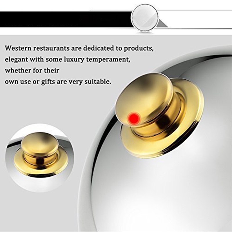 Lồng Hấp Phô Mai Bằng Thép Không Gỉ 12 Inch Có Nắp Đậy Tiện Dụng