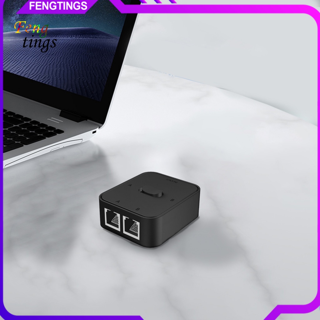 Công Tắc Mạng LAN 2 Cổng 1000Mbps 2 Trong 1 Ra / 1 Trong 2 Cổng Tốc Độ Cao RJ45