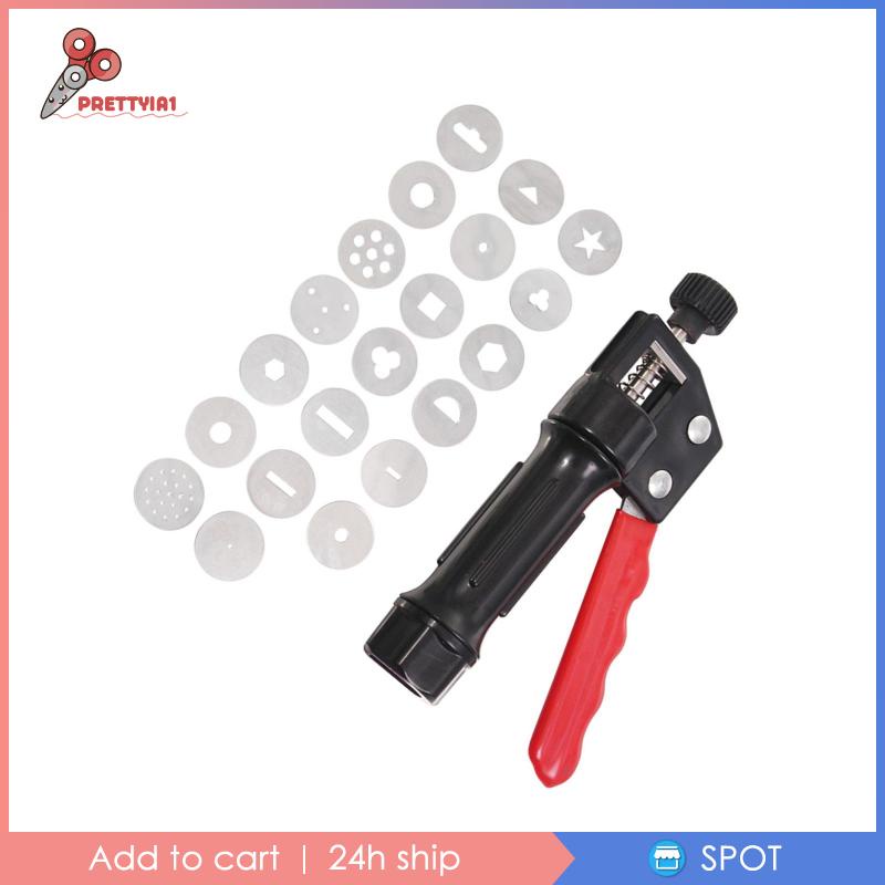 [Prettyia1] Máy Đùn Đất Sét Mềm Để Trang Trí Bánh Kem