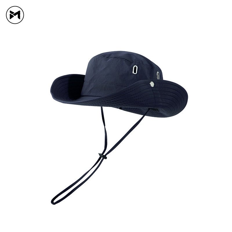Nón Tai Bèo Che Nắng Thoáng Khí Có Dây Rút Mẫu Mới 2023 Phong Cách Cao Bồi Nhật Bản