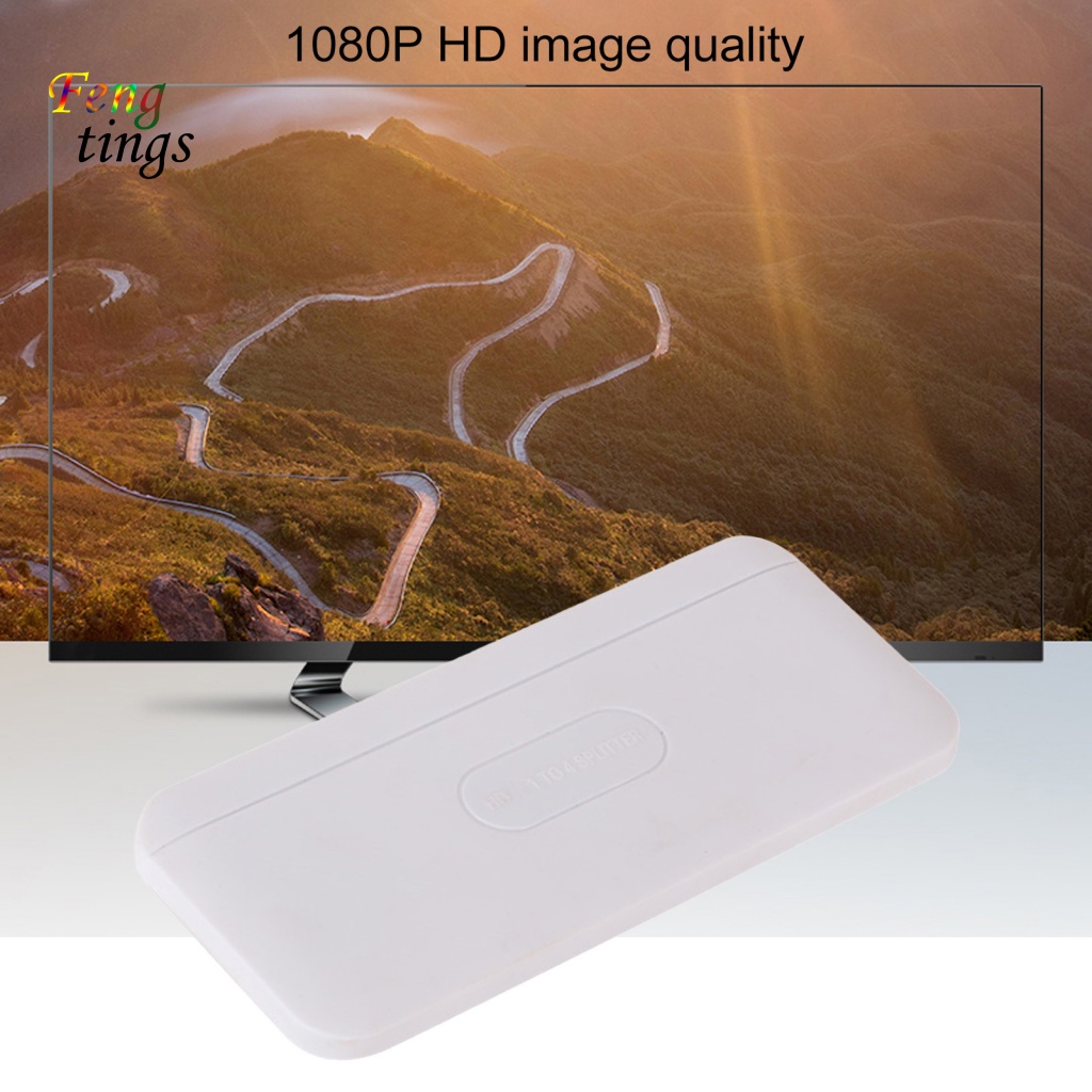 Đầu Chia 4 Cổng HD 1 Trong 4 Bằng Nhựa Và Nhôm Cho HDCP1.2
