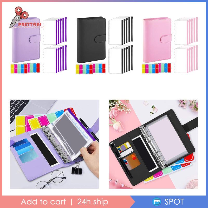 [Prettyia1] Kế Hoạch Tiền Giấy Chống Thấm Nước Để Theo Dõi Tạp Chí Tài chính