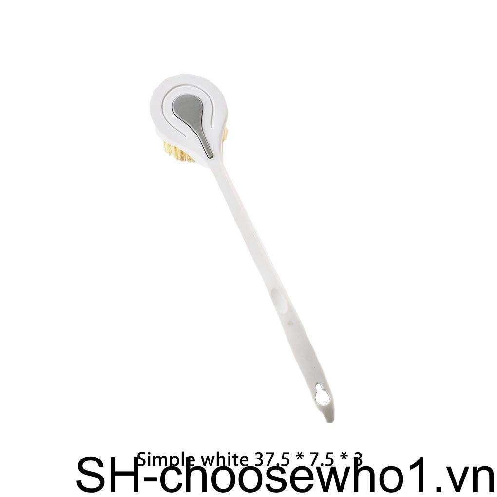 Bàn Chải Chà Lưng Tẩy Tế Bào Chết Dáng Dài Bằng Sợi Lông Mềm Mại Dành Cho Nam Nữ