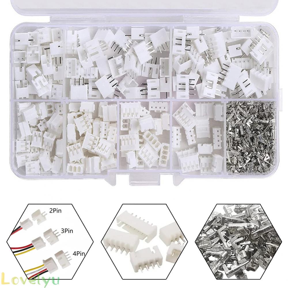 ⭐2023 ⭐Connector Kit 2A AC DC 450pcs Adapter Housing Plug Terminal Kit 100V AC DC