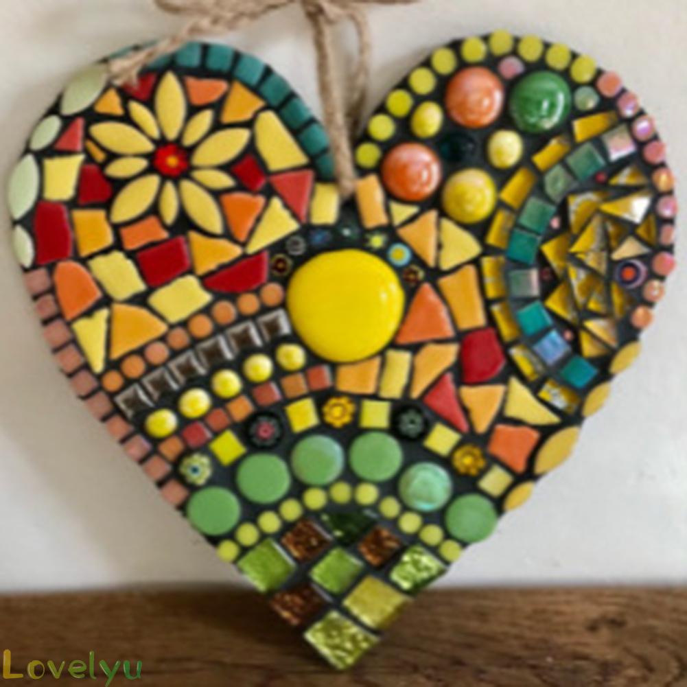 ⭐2023 ⭐Love Pendant Outdoor Resin With Lanyard Colorful Decoration Resin Hangings