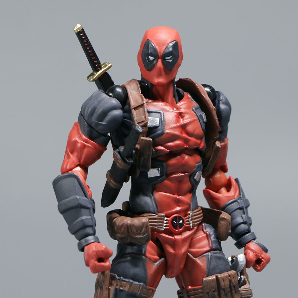 Mô Hình Nhân Vật Deadpool Phiên Bản Xoay Phiên Bản Nâng Cấp 2.0