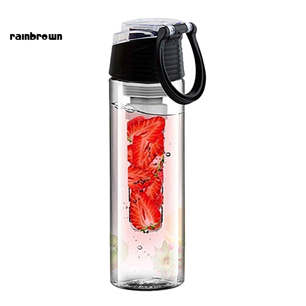 Bình Nước Trái Cây 800ML Có Nắp Lật Tiện Dụng